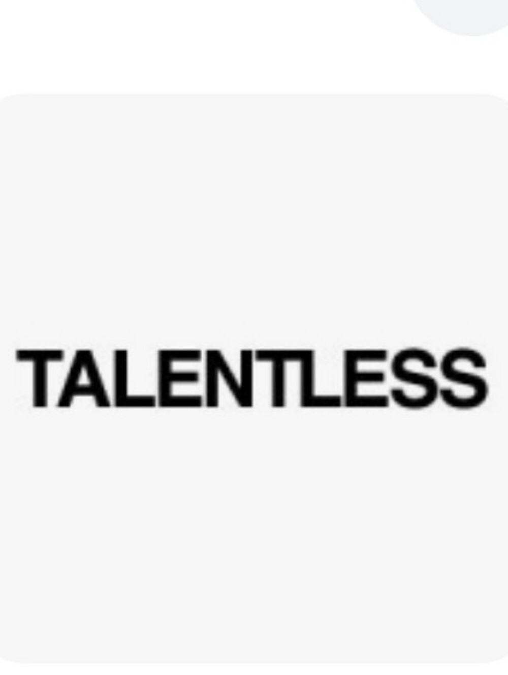 TALENTLESS - Picture 1 of 1